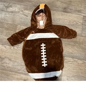 Brown Football Baby Costume Relist